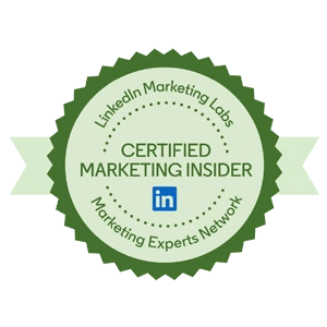 linkedin badge